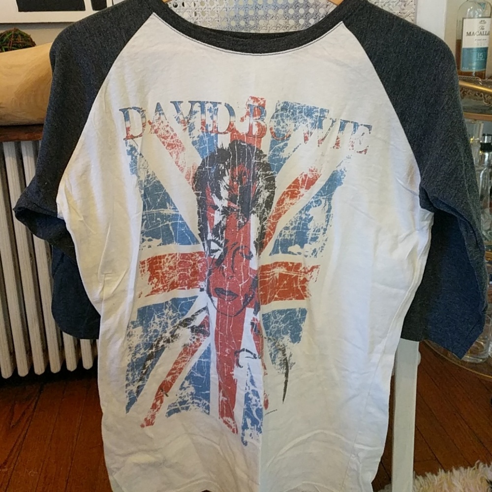 Aladdin Sane David Bowie Baseball Jersey